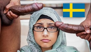 mia khalifa min pojkvän låter mig inte ha en trekant så jag hade sex med två svarta män